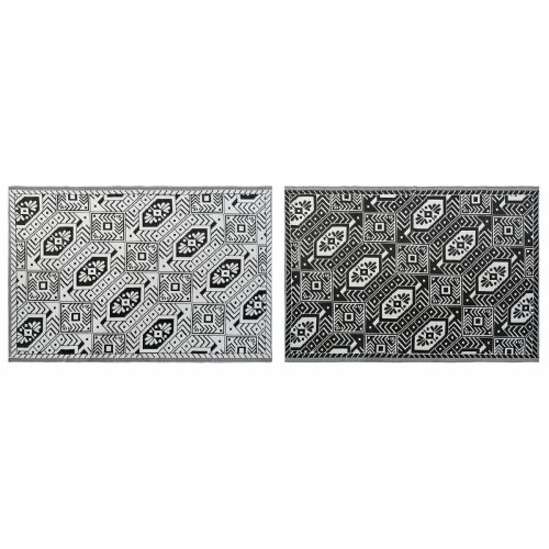Matta DKD Home Decor Vit Svart Etnisk (2 antal) (150 x 210 cm) Matta DKD Home Decor Vit Svart Etnisk (2 antal) (150 x 210 cm)