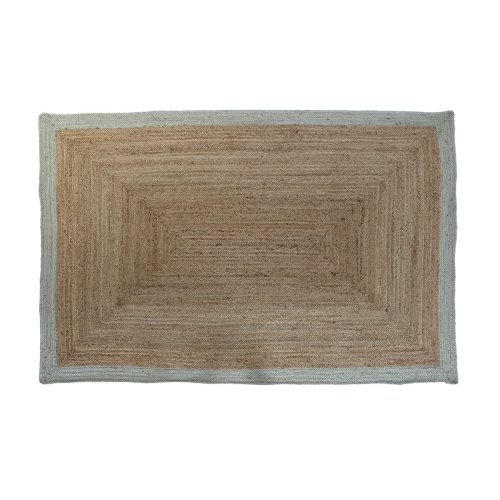 Matta DKD Home Decor Grön Ljusbrun Naturell Scandi 160 x 230 x 1 Matta DKD Home Decor Grön Ljusbrun Naturell Scandi 160 x 230 x 1