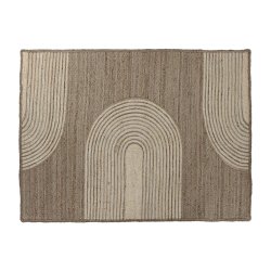 Matta Home ESPRIT Beige Naturell Boho 160 x 230 x 1 cm Matta Home ESPRIT Beige Naturell Boho 160 x 230 x 1 cm