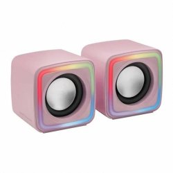 PC-högtalare Mars Gaming MSCUBEP 8W Rosa 4 W PC-högtalare Mars Gaming MSCUBEP 8W Rosa 4 W