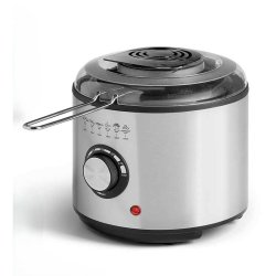 Fritös Argon Svart Transparent Silvrig 1 L 950 W Fritös Argon Svart Transparent Silvrig 1 L 950 W