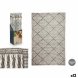 Matta Gift Decor Vit Grå polypropen 120 x 180 cm (12 antal) Matta Gift Decor Vit Grå polypropen 120 x 180 cm (12 antal)